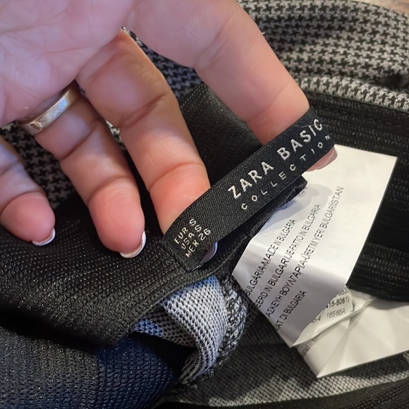 ZARA BASIC COLLECTION LEGGING pants SET OF 2 / bundle size Small patterned - Picture 5 of 9